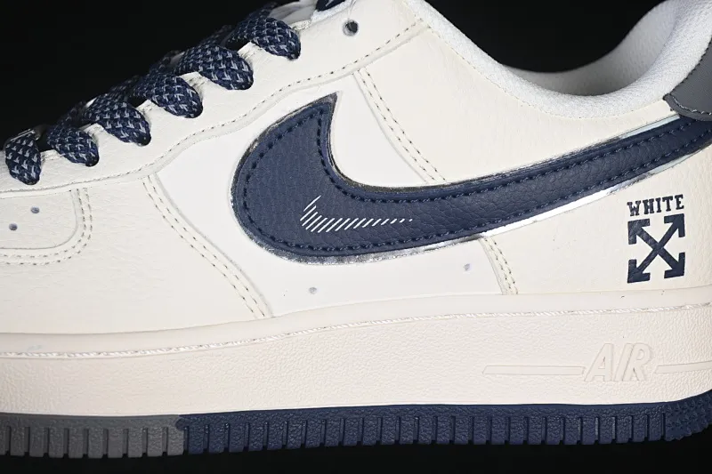 All Categories Nk Air Force 1 Air Force Series Nk Air Force 1 Low Air Force Low Nike Air Force 1'07 Low Joint Double Beige Gray Blue Air Force 1 Low-top Casual Sneakers QW5836-026